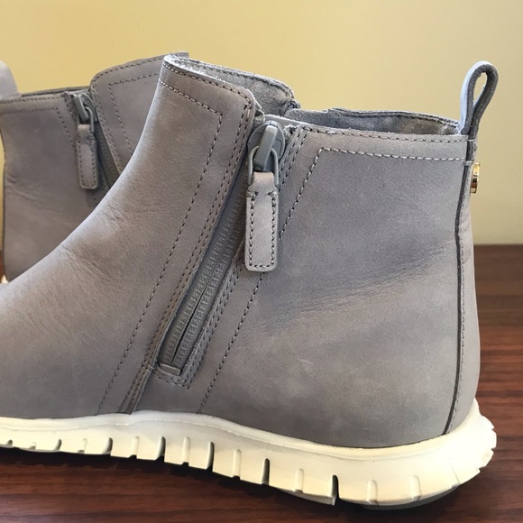 Cole Haan Zero Grand Gray Ankle Boot Sneakers (6.5) - Picture 2 of 8
